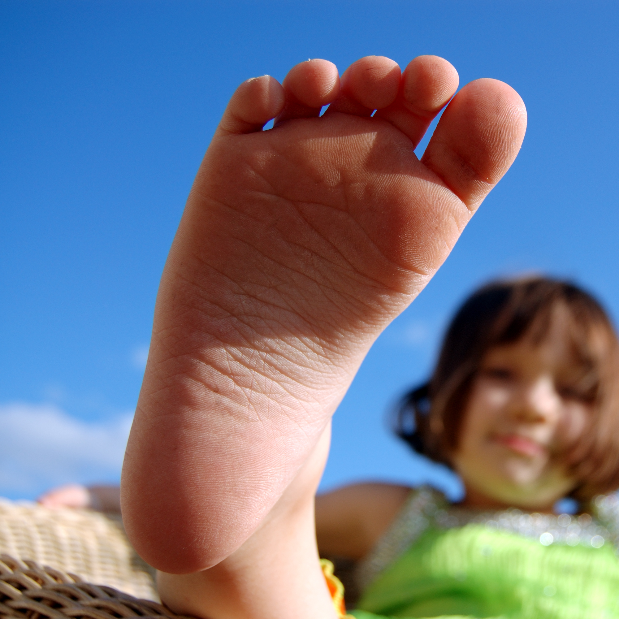 Suivi podologique d’un enfant